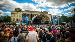 Ausverkaufter Park bei den „Lovely Days“ in Eisenstadt.