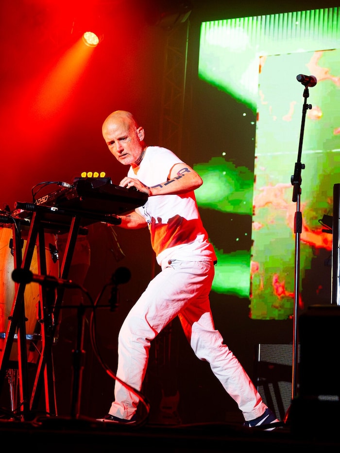 DJ Moby an den Turntables.