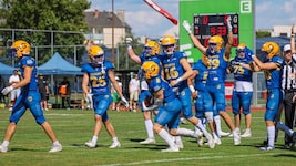 Geschafft! Die Grazer Giants stehen erstmals nach zehn Jahren wieder in der Austrian Bowl.