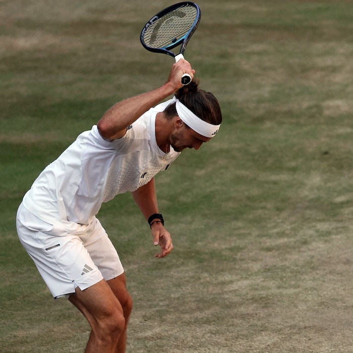 Frustration for Alexander Zverev