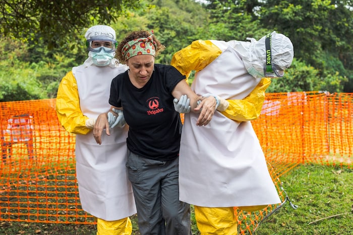 Laut der Gesundheitsagentur der Afrikanischen Union, Africa CDC, breitet sich der Ausbruch ...