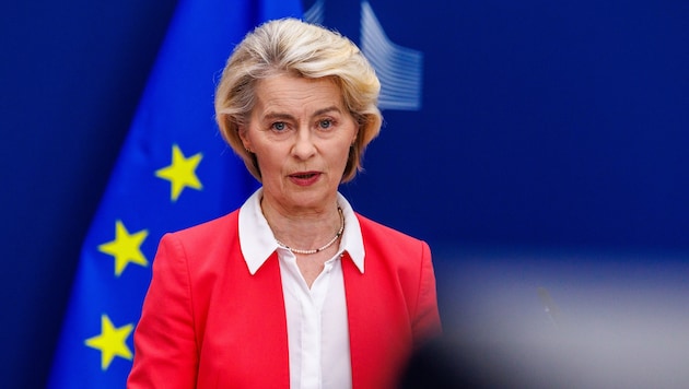 „Wir brauchen altersgerechte Beschränkungen auf den Plattformen“, forderte von der Leyen am ...