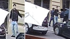 Die Männer konnten auf einer Überwachungskamera gesichtet werden. 