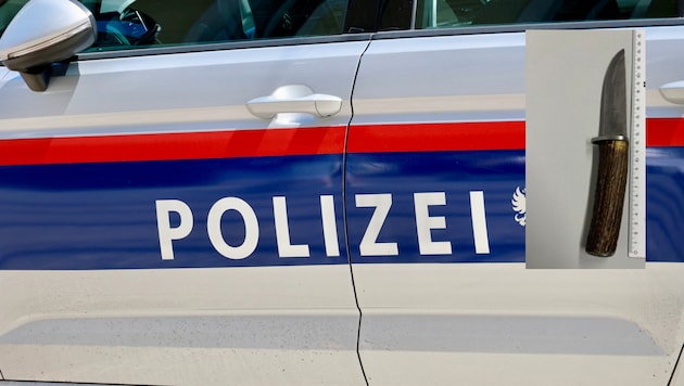 Nachdem die Amtshandlung abgeschlossen war, soll der Mann einen vor der Polizeiinspektion ...