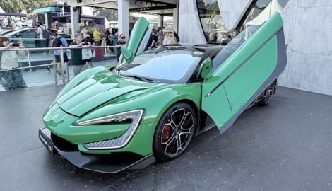 Goodwood dient auch chinesischen Marken als Gelegenheit zum Schaulaufen in Europa – hier der ...