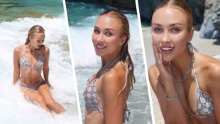 Anastasia Potapova genießt den Sommer.