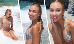 Anastasia Potapova genießt den Sommer.