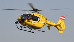 Das verletzte Mädchen musste per Rettungshelikopter ins Spital geflogen werden.