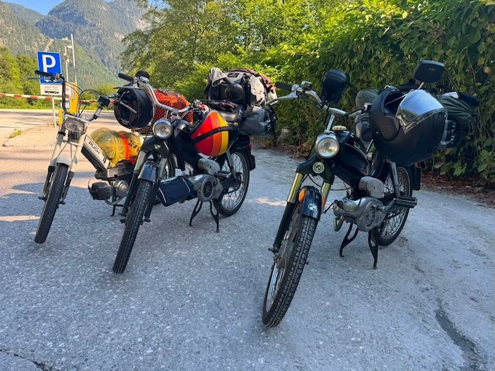Das sind die drei kultigen Mopeds aus österreichischer Erzeugung.