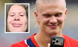 Verblüffende Ähnlichkeit: Dieses russische Model geht als Erling-Haaland-Double viral.