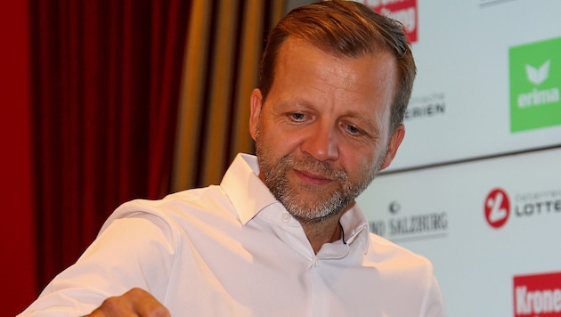 Obmann Toni Feldinger.