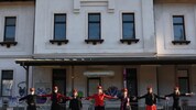 Auch die Musikgruppe „Bahnhofsfrauen“ kämpft seit Längerem um den Erhalt des Gebäudes – sogar ...