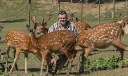 Manfred Passeil kämpft mit ganzer Kraft um das Leben seiner Tiere.