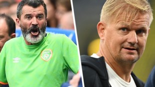 Roy Keane und Alf-Inge Haaland