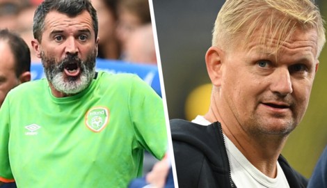 Roy Keane und Alf-Inge Haaland