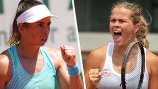 Tennis-Staatsmeisterin Ekaterina Perelygina trifft im Achtelfinale von Kitzbühel im ...