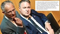 Markus Marterbauer informierte per Mail über seine Erkrankung, Parteifreund Babler nahm ...