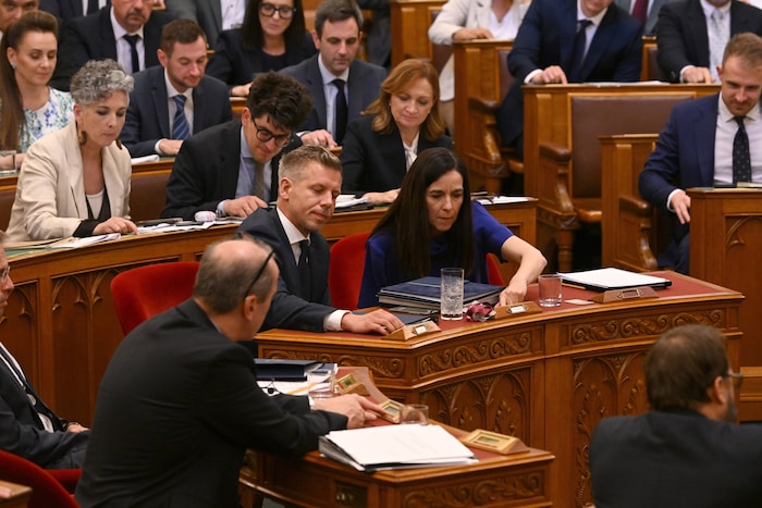 Magyar (Mitte) kämpft gegen das Erbe der Orbán-Ära: Seine Verfassungsreform bringt politische ...