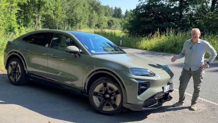 „Der Porsche Cayenne Coupé Turbo Electric fährt unfassbar gut“