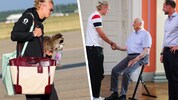 Erling Haaland landete mit einem Waschbär im Handgepäck und wurde danach von König Harald V. ...