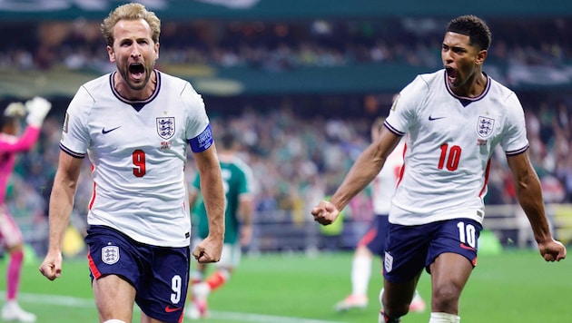 Harry Kane und Jude Bellingham