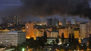 Bereits am Wochenende griff Russland die ukrainische Hauptstadt mit ballistischen Raketen an.