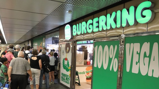 Die Fast-Food-Kette Burger King setzt zunehmend auf vegetarische Produkte (Symbolbild).