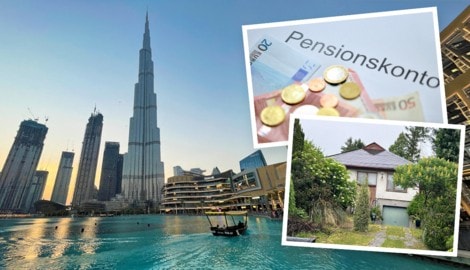Die Leiche war mehr als zehn Jahre in diesem Haus (re.) eingemauert, die hohe Pension floss ...