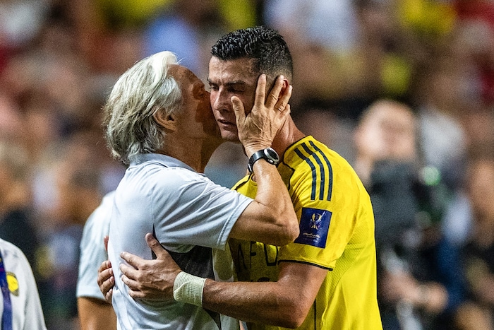 Gemeinsam wurden Jesus und Ronaldo saudischer Meister.