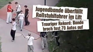 Jugendliche treiben sich bis spät in der Nacht im Sonnwendviertel herum. Viele begehen ...