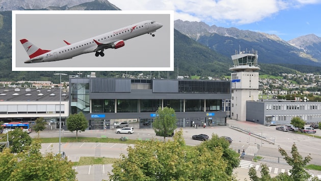 Die AUA hat sich scheibchenweise vom Airport in Innsbruck zurückgezogen.