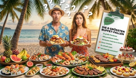 Das Wohlfühlgewicht halten, trotz überladener Buffets? Krone+ hat die besten Tipps für Sie.