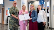 Härtinger, Tanner, Kern und Monika Taboga (AMS St. Pölten).