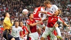 Paul Scharner blickte auf das Duell gegen England zurück.