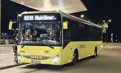 200 Fahrgäste wurden beim Neustart der Nightliner vergangenes Wochenende gezählt.