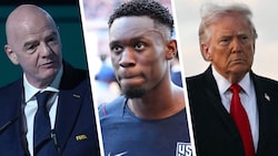 Gianni Infantino (links) und Donald Trump (rechts) zählen zu den Hauptakteuren in der Causa ...
