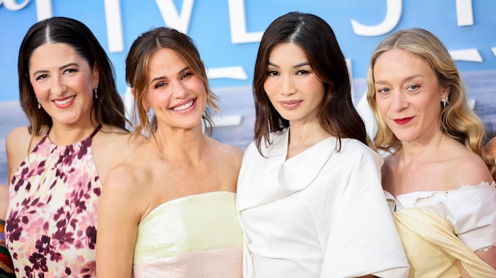 V. l.: D’Arcy Carden, Jennifer Garner, Gemma Chan und Chloë Sevigny bei der Premiere