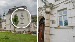 Die Mieter müssen sich selbst um den Sonnenschutz kümmern (rechts). Jalousien gab es nur vor der ...