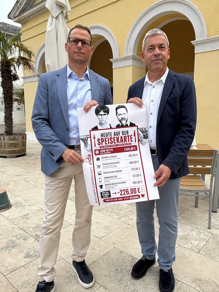 Berend Tusch (vida Burgenland) und Thomas Priedl (Sonnentherme Lutzmannsburg) sehen im Tourismus ...