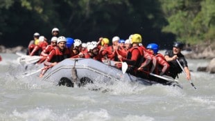 Unfall bei Raftingtour (Symbolbild)