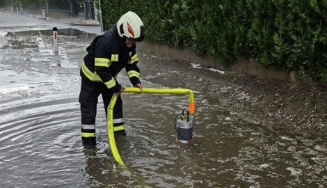 Derzeit im Dauereinsatz: Unsere Feuerwehren.