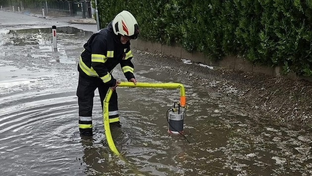 Derzeit im Dauereinsatz: Unsere Feuerwehren.