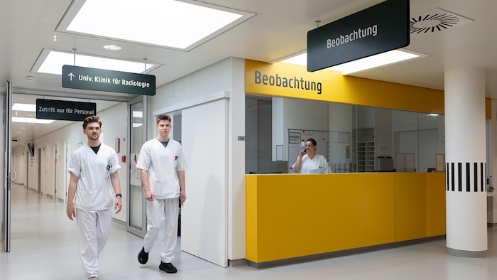 Stützpunkt der neuen Beobachtungsstation.