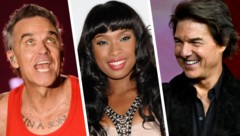Robbie Williams, Jennifer Hudson und Tom Cruise