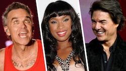 Robbie Williams, Jennifer Hudson und Tom Cruise