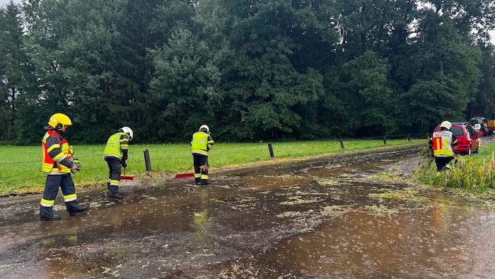 Unwettereinsatz im Bezirk Murtal.