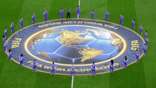 Am Sonntag wird ein letztes Mal das Logo des FIFA Worldcup 2026 das Fußballfeld zieren.