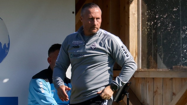 Austria-Trainer Christian Schaider.