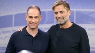 Red-Bull-Boss Oliver Mintzlaff und Jürgen Klopp