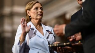 Darline Graham Nordone bei ihrer Vereidigung in Washington